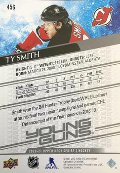 2020-21 Upper Deck - Young Guns Jumbo #456 Ty Smith Back