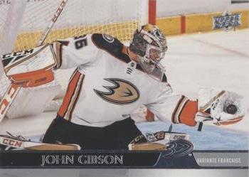 2020-21 Upper Deck - French #1 John Gibson Front