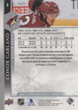 2020-21 Upper Deck - French #9 Conor Garland Back