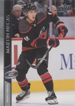 2020-21 Upper Deck - French #34 Martin Necas Front