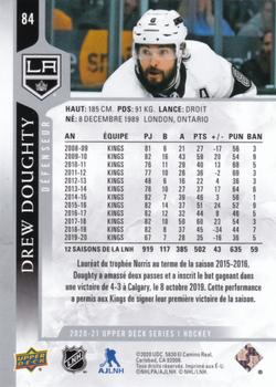 2020-21 Upper Deck - French #84 Drew Doughty Back