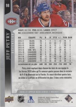 2020-21 Upper Deck - French #98 Jeff Petry Back