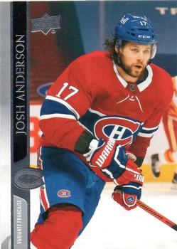 2020-21 Upper Deck - French #572 Josh Anderson Front