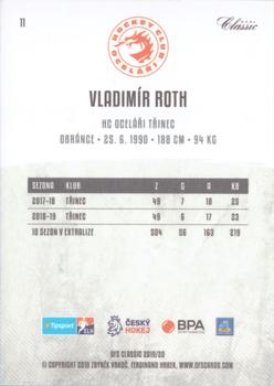 2019-20 OFS Classic #11 Vladimír Roth Back
