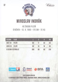 2019-20 OFS Classic #37 Miroslav Indrak Back