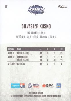 2019-20 OFS Classic #58 Silvester Kusko Back