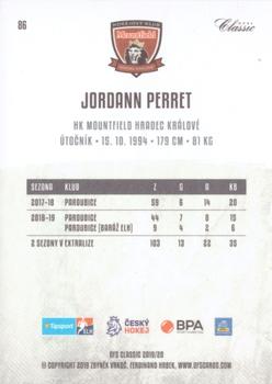 2019-20 OFS Classic #86 Jordann Perret Back