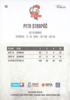 2019-20 OFS Classic #103 Petr Strapac Back