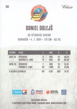 2019-20 OFS Classic #123 Daniel Dolejs Back
