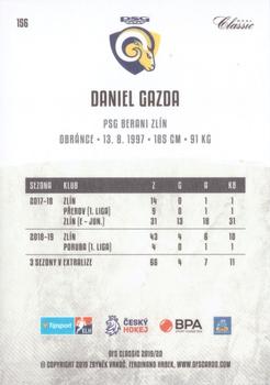 2019-20 OFS Classic #156 Daniel Gazda Back
