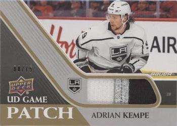 2020-21 Upper Deck - UD Game Patch #GJ-AK Adrian Kempe Front