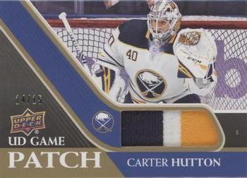 2020-21 Upper Deck - UD Game Patch #GJ-CH Carter Hutton Front
