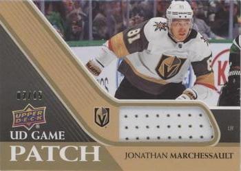 2020-21 Upper Deck - UD Game Patch #GJ-MA Jonathan Marchessault Front
