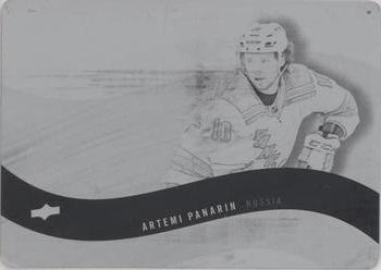 2020-21 Upper Deck - NHL Worldwide Printing Plates Black #WW-26 Artemi Panarin Front