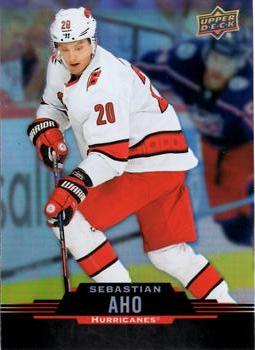 2020-21 Upper Deck Tim Hortons #38 Sebastian Aho Front