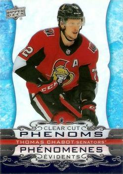 2020-21 Upper Deck Tim Hortons - Clear Cut Phenoms #CC-8 Thomas Chabot Front