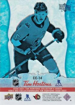 2020-21 Upper Deck Tim Hortons - Clear Cut Phenoms #CC-14 Brady Tkachuk Back