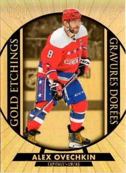 2020-21 Upper Deck Tim Hortons - Gold Etchings #G-10 Alex Ovechkin Front