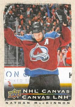 2020-21 Upper Deck Tim Hortons - NHL Canvas #C-5 Nathan MacKinnon Front