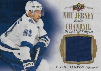 2020-21 Upper Deck Tim Hortons - NHL Jersey Relics #J-SS Steven Stamkos Front