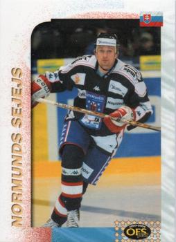 2003-04 Czech OFS - All Star Game #2 Normunds Sejejs Front