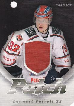 2012-13 Cardset Finland - Patch Series 2 Redemption #NNO Lennart Petrell Front