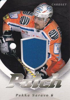 2012-13 Cardset Finland - Patch Series 2 Redemption #NNO Pekka Saravo Front