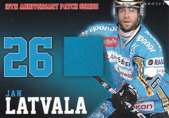 2013-14 Cardset Finland - Patch Series 1 Redemption #NNO Jan Latvala Front