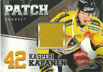 2014-15 Cardset Finland - Patch Series 2 Redemption #NNO Kasperi Kapanen Front