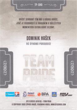 2019-20 OFS Classic - Team Pride #TP-DHA Dominik Hasek Back