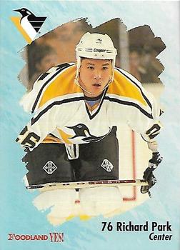 1995-96 Foodland Pittsburgh Penguins #7 Richard Park Front