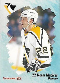 1995-96 Foodland Pittsburgh Penguins #8 Norm Maciver Front