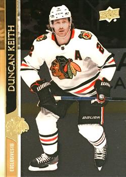 2020-21 Upper Deck - UD Exclusives Clear Cut #40 Duncan Keith Front
