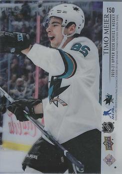 2020-21 Upper Deck - UD Exclusives Clear Cut #150 Timo Meier Back