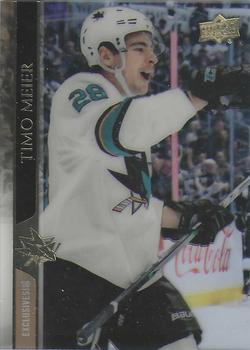 2020-21 Upper Deck - UD Exclusives Clear Cut #150 Timo Meier Front