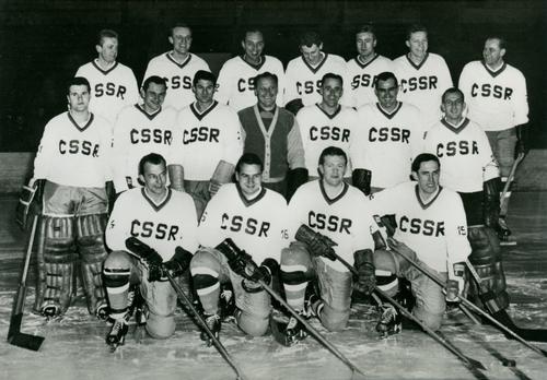 1964 Pressfoto CSSR National Team Olympics #1 Team CSSR Front
