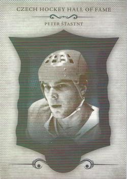 2019-20 OFS Czech Hockey Hall of Fame - Rainbow #SSCH-096 Peter Stastny Front