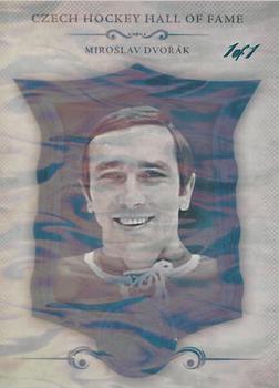 2019-20 OFS Czech Hockey Hall of Fame - Ice Water #SSCH-053 Miroslav Dvorak Front