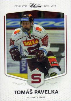 2018-19 OFS Classic Série II #429 Tomas Pavelka Front