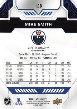 2020-21 Upper Deck MVP - Blue #128 Mike Smith Back