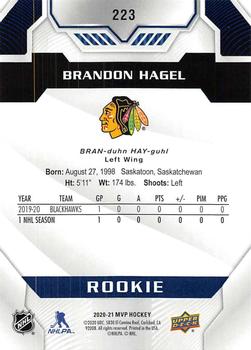 2020-21 Upper Deck MVP - Blue #223 Brandon Hagel Back