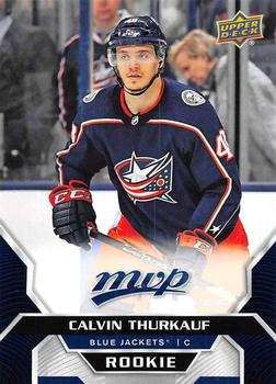 2020-21 Upper Deck MVP - Blue #239 Calvin Thurkauf Front
