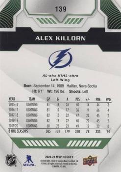 2020-21 Upper Deck MVP - Green Script #139 Alex Killorn Back