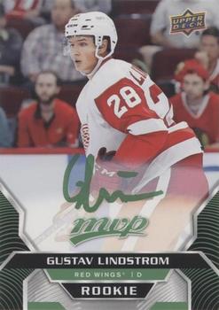 2020-21 Upper Deck MVP - Green Script #236 Gustav Lindstrom Front