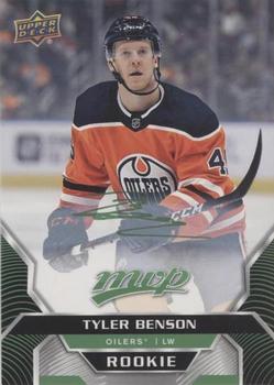2020-21 Upper Deck MVP - Green Script #247 Tyler Benson Front