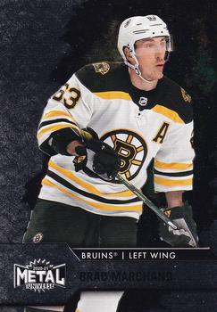 2020-21 SkyBox Metal Universe #63 Brad Marchand Front