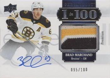 2019-20 Upper Deck Chronology - 1 in 100 #100-BM Brad Marchand Front