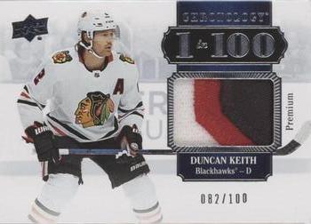 2019-20 Upper Deck Chronology - 1 in 100 #100-DK Duncan Keith Front