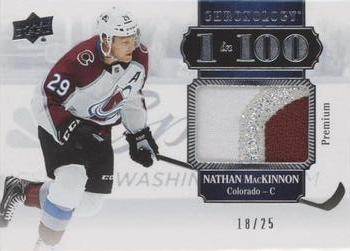 2019-20 Upper Deck Chronology - 1 in 100 #100-NM Nathan MacKinnon Front
