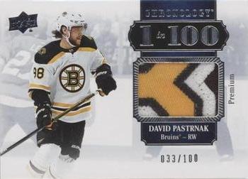2019-20 Upper Deck Chronology - 1 in 100 #100-PA David Pastrnak Front